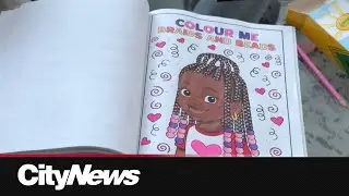 Young Montreal-area sisters inspire kids to love their natural hair