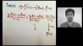 [Deepmath] 1.2. Dérivée d'une composition
