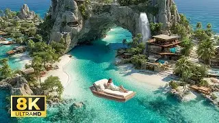 Top 10 Best Summer Travel Destinations 2025 | Romantic Beach Escapes in 8K