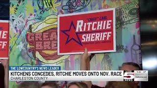 VIDEO: ELECTION RESULTS: Ritchie wins GOP primary runoff for Charleston Co. sheriff
