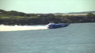 Offshore Superboat Racing Kilo Run ~ Team 3  Newcastle 2013