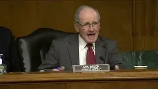 Ranking Member Risch Questions Witnesses at Hearing on the JCPOA Negotiations and Iran Policy