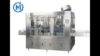Beer Glass Filling Machine:To fill beer into bottles(Beer Glass Filling Machine Bottle Filling Line)