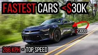 10 INSANE Performance Cars You Can Buy For Under 30K RIGHT NOW