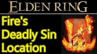 Местоположение Смертного Греха в Elden Ring Fire и местоположение картины с нелетающей птицей