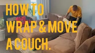 How to Wrap and Move a Couch - Around The Block Moving Company