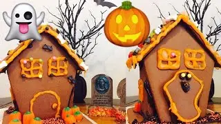 HALLOWEEN GINGERBREAD HOUSE!