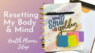 Health Planner Setup | Happy Planner | Wellness Planner