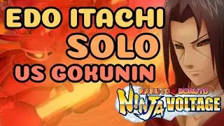 Edo Itachi SOLO VS Gokunin Meta | New SS Tier Main! | Naruto x Boruto Ninja Voltage | NxB NV