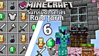 Minecraft Unlimited totem to Raid farm in 1.21|| Raid Farm || Minecraft series EP 6 