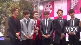 VIXX (빅스) filming for DFLA at KCON 2014 (fancam)