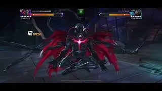 MCoC Symbiote Supreme vs The Serpent AW Boss without Mystic Boosts