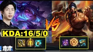 Xiao Chao Meng  Trở Lại Với Gi&aacute;o &Aacute;n Tristana Đi Top Hủy Diệt Draven/DariusLol