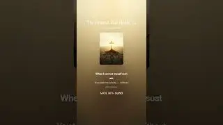 &ldquo;The Ground That Holds&rdquo; DIVINE TIME MUSIC AI