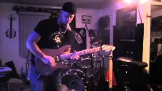 Jamming on the new Jason Becker Guitar   James Angelucci