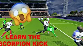 How to do a scorpion kick in dream league soccer 2021 | DLS 21