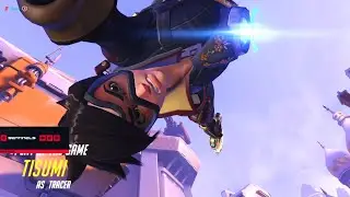 Surefour Insane Tracer - POTG! [ Overwatch Season 27 Top 500 ]