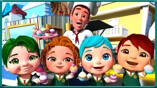 Baking with the Muffin Man |  Nursery Rhymes - Kids Songs  @cococrazybabycartoon
