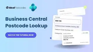 Postcode Lookup for Business Central