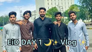Eid-ul-Fitar Mubarak to every one ❤️🌙 ||vlog|| kesa rha din ap sb ka ✨ #qalbehassan #Eid2k23