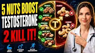 Urologist Reveals: 5 Nuts That BOOST Testosterone (2 that kill it) | DR  Lina