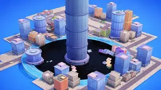 Hole.io-RELAXING Hole.io Gameplay | Pure Mobile Gaming| #56#gaming #gameplay Walkthrough Android iOS