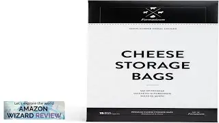 Formaticum Cheese Storage Bags Wax Paper Bags to Keep Cheese or Review