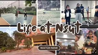 Romanticising a day at NSUT💗💗