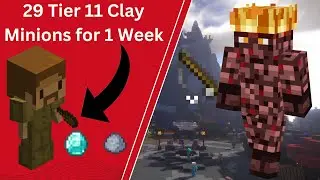 Являются ли CLAY Minions по-прежнему лучшими миньонами в Hypixel Skyblock?
