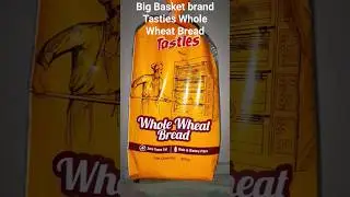 New! Big Basket Whole Wheat Bread 🍞 #asmr #unboxing #bigbasket