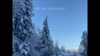 Nooksack River Freezes Over - Washington State 12/28/2021