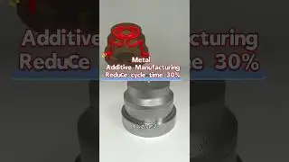 DMLS Metal 3D Printed Mold Core with Conformal cooling Channel #3dprinting #machine #mold #cnc
