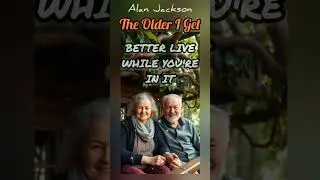 THE OLDER I GET - ALAN JACKSON (250802b) Lyric #popularsong #alanjackson #musiclyrics