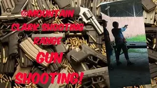 @ Mountain Clark Shooting Range! 🔫 Gun Shooting! 🔫 First Time Ko To!!! 😅👊