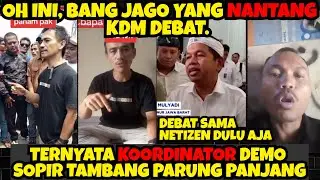 Ipunk Jilid 2⁉️Bang Jago Nantang Debat KDM Ternyata Koordinator Demo Sopir Tambang.
