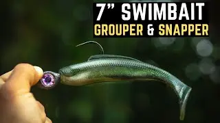 Fishing BIG Lures for Snapper and Grouper Under Bridges