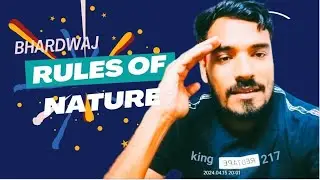 rules of nature 😎 प्रकृति के नियम क्या है । @lokeshrajbhardwaj #naturetips #environment