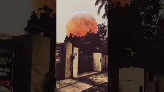 #nature #planet #earth #redplanet #sunset #moon #shortsvideo #beautiful #redearth