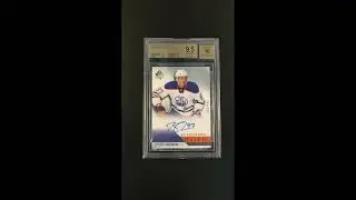 2015 SP Authentic Future Watch Connor McDavid ROOKIE AUTO /999 #226 BGS 9.5