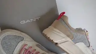 Tenis GANT Cocoville Low Lace Cream Gray 21533933-G217