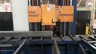 Peddinghaus Ocean Avenger Plus 1250/1C Single Spindle CNC Beam Drill With ATC