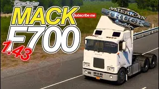 [ATS] Mack F700 + interior [1.43]