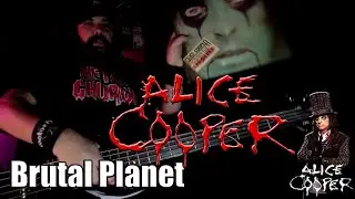 ALICE COOPER - BRUTAL PLANET (BASS Cover + Tradu&ccedil;&atilde;o)