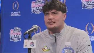 Oregon Ducks arrive in Atlanta ahead of Peach Bowl rematch with Indiana