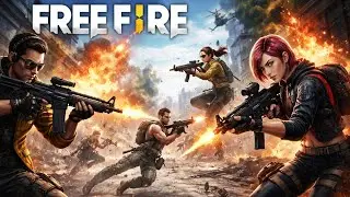 FREE FIRE EPIC RUSH 🔥 | Intense Squad Fight & Non-Stop Action #freefire #freefirelive #livegaming