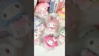 🩷 Sanrio My Melody 50th Anniversary Milk Candy Series 💓 Unboxing Blindbox & Art Toys #shorts