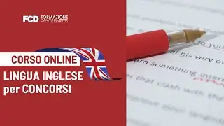 Corso online di LINGUA INGLESE per concorsi - Formazione Cammino Diritto