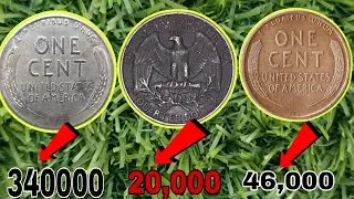 Top 20 Most Rare Valuable Pennies Steel wheat penny Ultra Washington quarter in Circulation