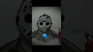 rate my art and subscribe the channel.......#art#viral#jason #drawing #viral drawing #quicksketch