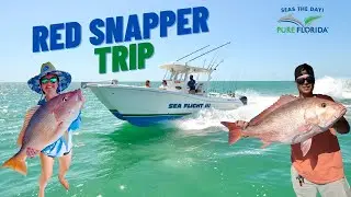INCREDIBLE Red Snapper Trip (RED SNAPPER/BIGGEST MUTTON SNAPPER EVER/RED AND SCAMP GROUPER)